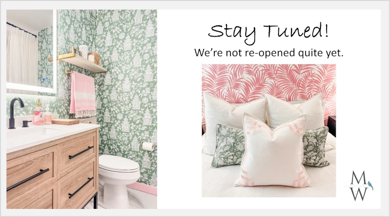 We're Not Re-Opened Yet